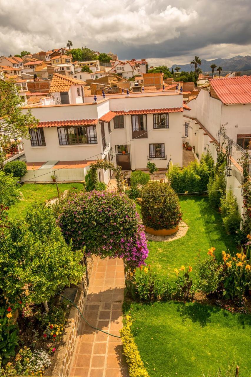 El Jardin De Su Merced B&B Sucre Zewnętrze zdjęcie