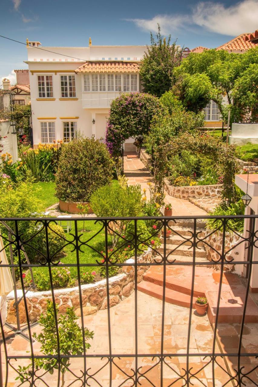 El Jardin De Su Merced B&B Sucre Zewnętrze zdjęcie