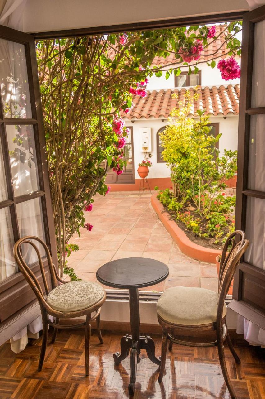 El Jardin De Su Merced B&B Sucre Zewnętrze zdjęcie